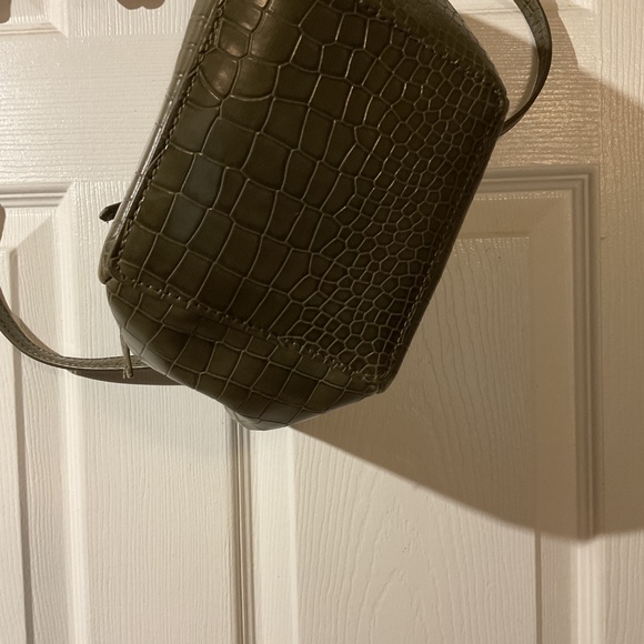 🐊Free People Aster Green Crocodile Crossbody Purse🐊 - Picture 5 of 8